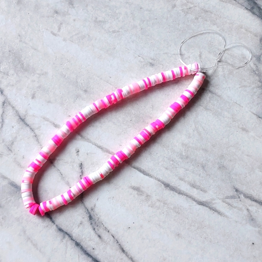Pink phone charm